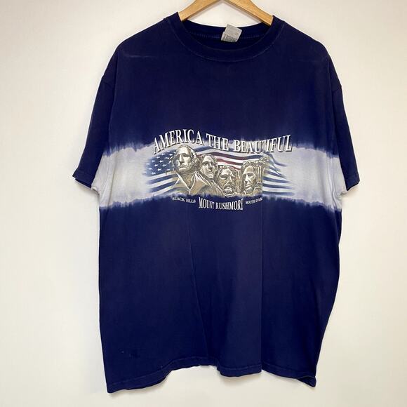 Vintage Mount Rushmore Shirt Y2K Blackhills Sturgis SD Vtg - Picture 1 of 2